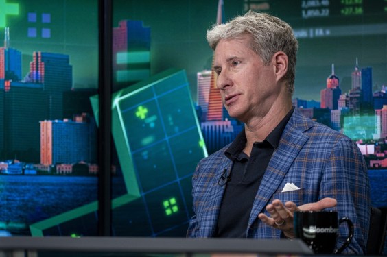Chris Larsen, co-founder and executive chairman of Ripple Labs, during a Bloomberg Television interview in San Francisco, California, US, on Tuesday, Sept. 5, 2023.