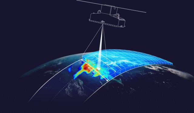 Tomorrow.io render of satellite