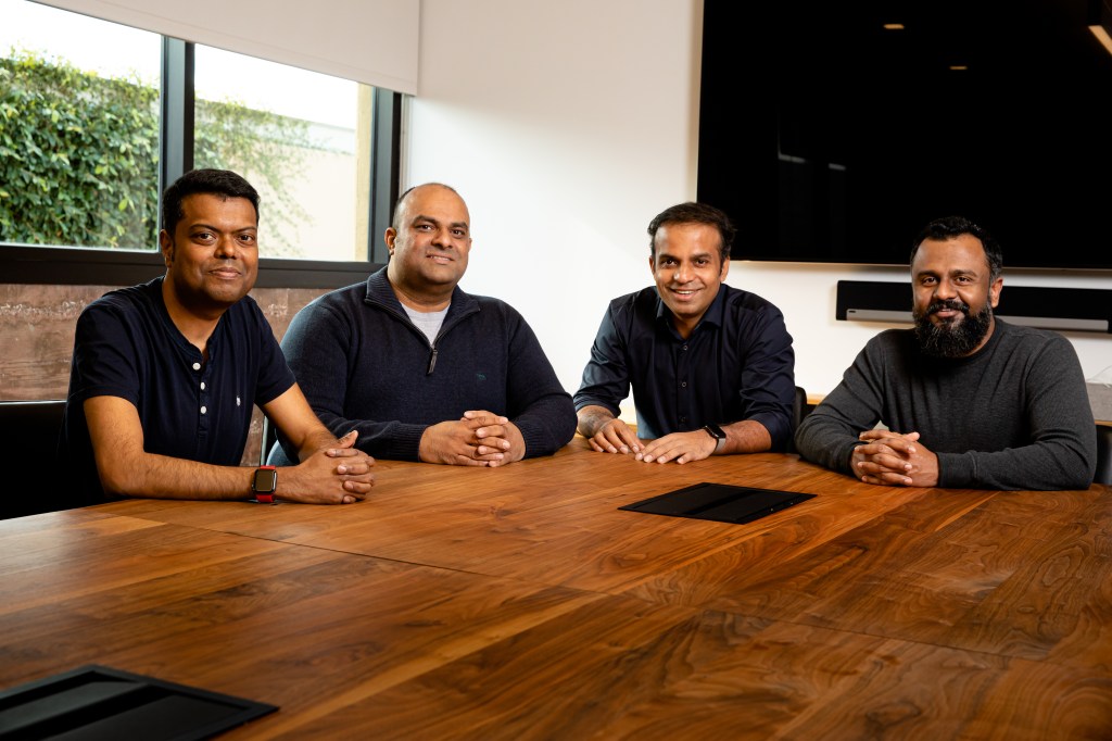 Orkes founders (l.-r.): Viren Baraiya, co-CTO; Dilip Lukose, CPO; Jeu George, CEO; Boney Sekh, co-CTO.