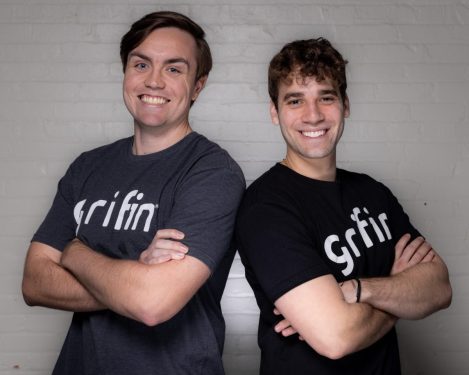 Grifin co-founders Bo Starr (left) and Aaron Froug (right)
