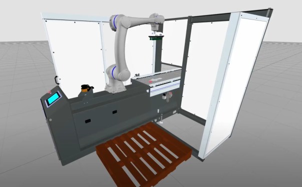 Jacobi Robotics render of robotic arm