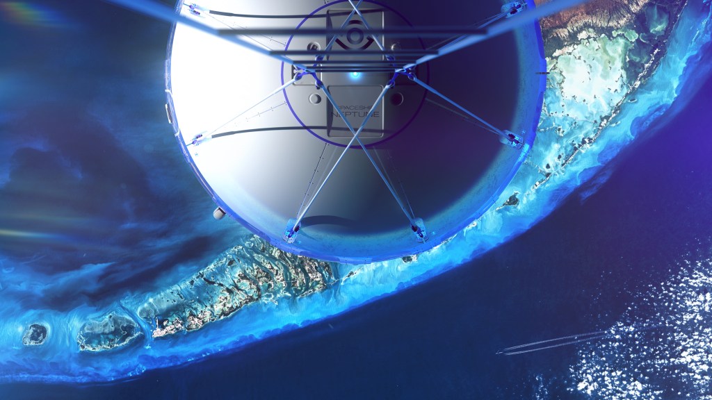 Space Perspective balloon render