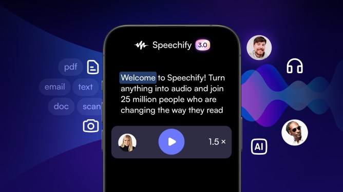 New Speechify iOS release
