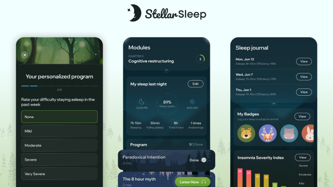 Stellar Sleep, mobile app, chronic insomnia
