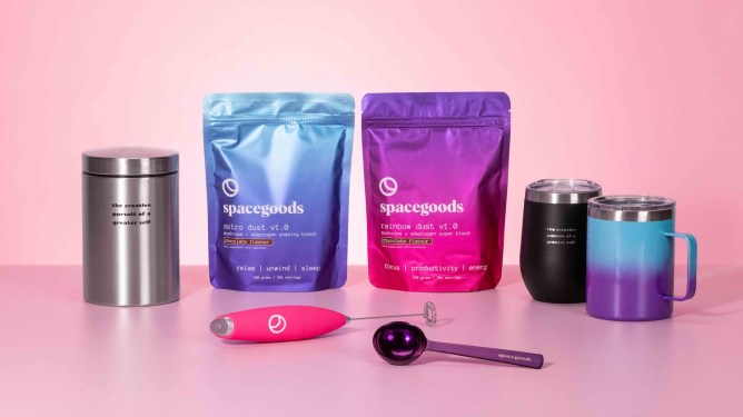 Spacegoods, functional beverage, mushroom