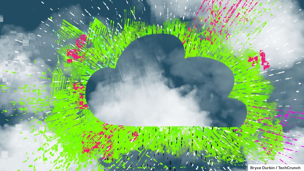 An abstract representation of cloud computing