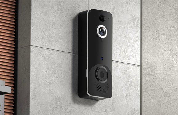 An EKEN internet-connected doorbell camera.