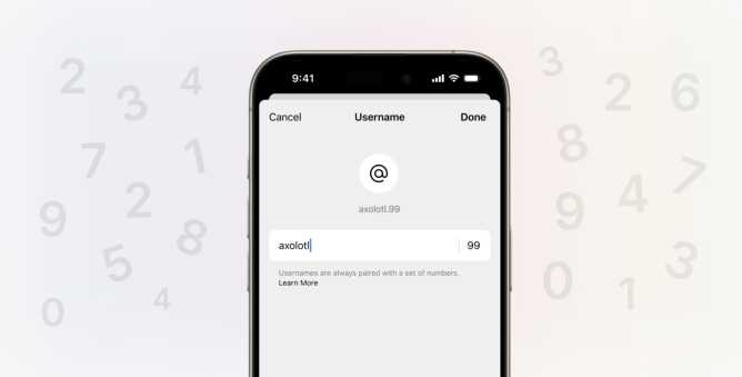 A screenshot of Signal's new usernames feature