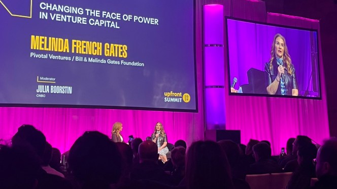 Melinda French Gates, Upfront Summit