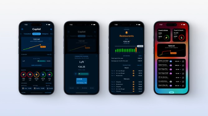 Copilot, personal finance tracker, app