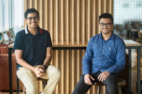 Nanonets co-founders Sarthak Jain and Prathamesh Juvatkar
