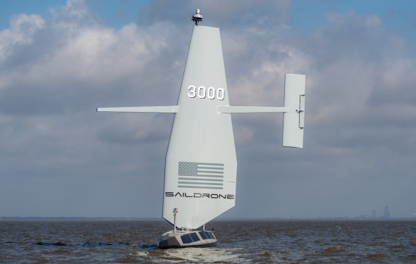 Saildrone at sea