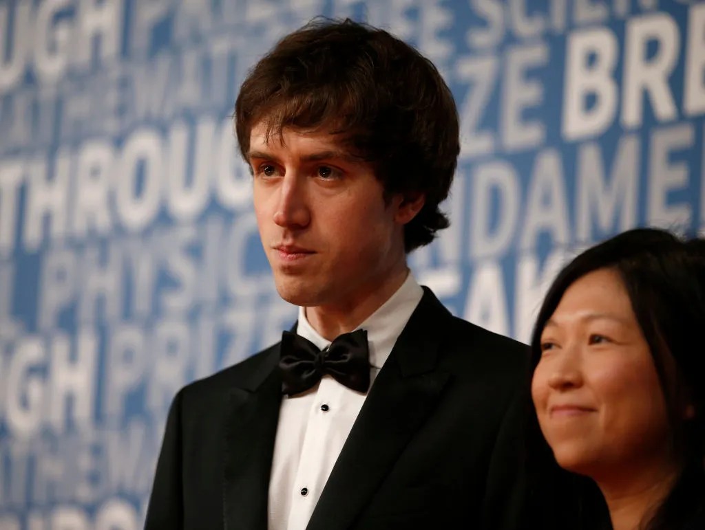 Adam D'Angelo, chief executive officer and co-founder Quora, poses for a picture on the red carpet for the 6th annual 2018 Breakthrough Prizes at Moffett Federal Airfield