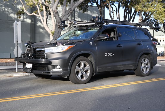 Zoox testing its self-driving software on Toyota Highlanders