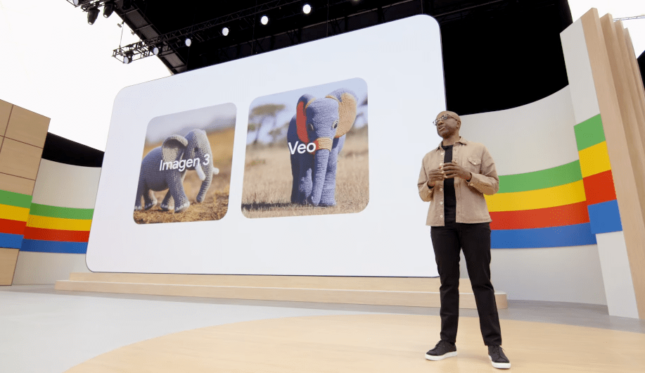 James Manyika Google Gemini onstage at Made by Google 2024
