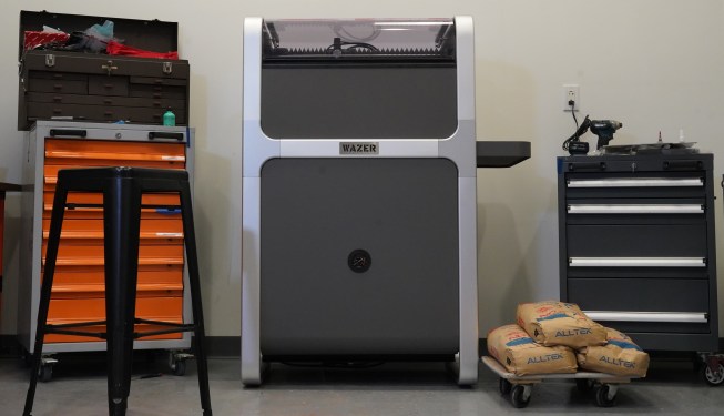Wazer laser cutter in a workshop