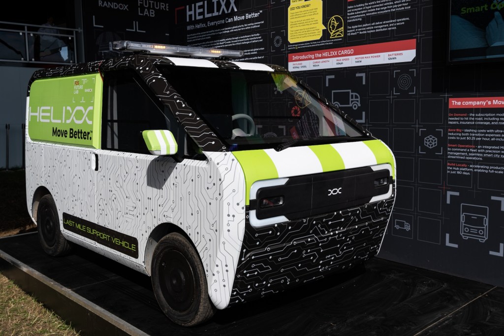 2024 Helixx EV delivery prototype