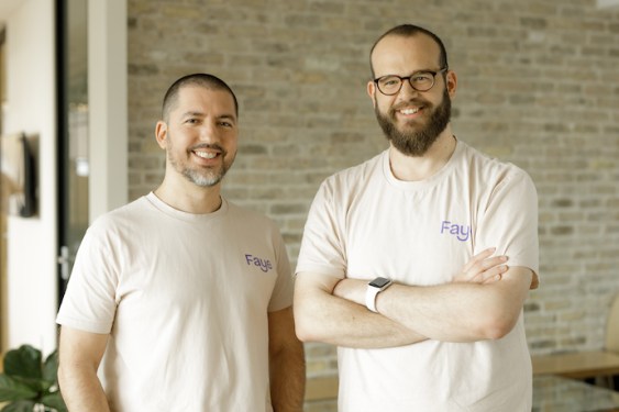 FAYE's Elad Schaffer, co-founder:CEO and Daniel Green, co-founder:CTO