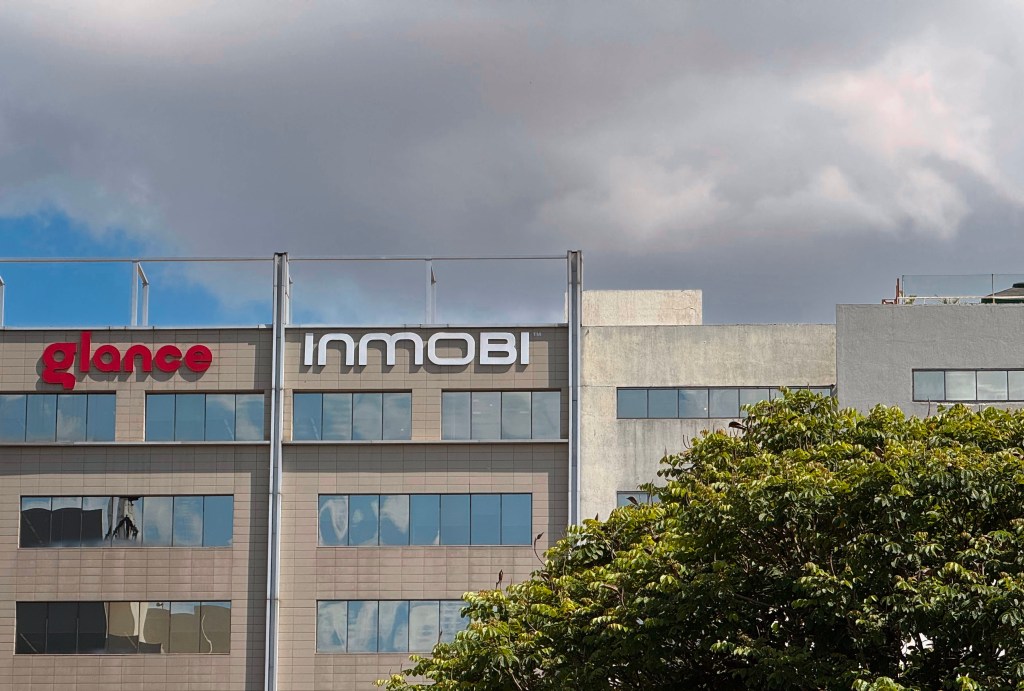 InMobi signage on side of building