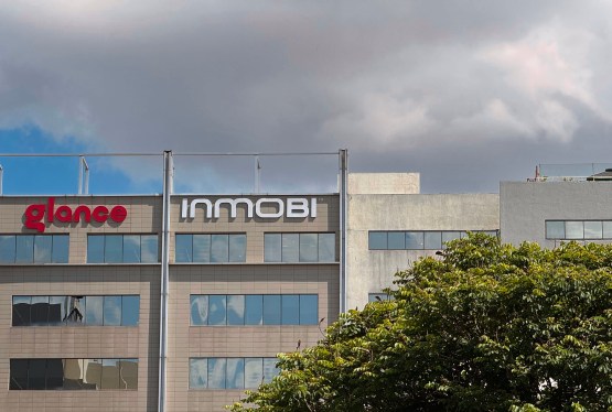 InMobi signage on side of building