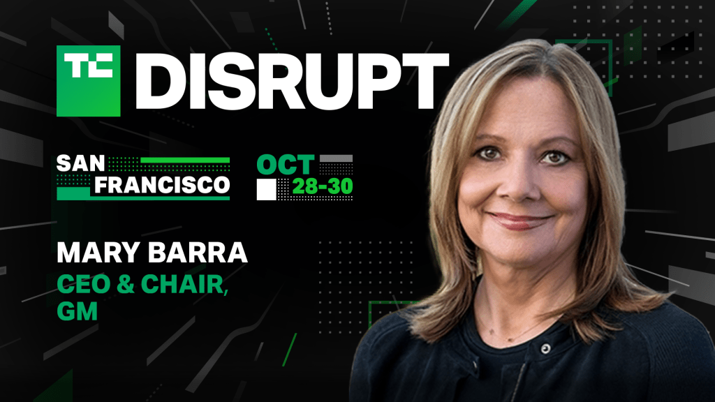 Mary Barra at TechCrunch Disrupt 2024