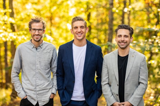 ArborXR co-founders Will Stackable (left), Brad Scoggin, and Jordan Williams (right).