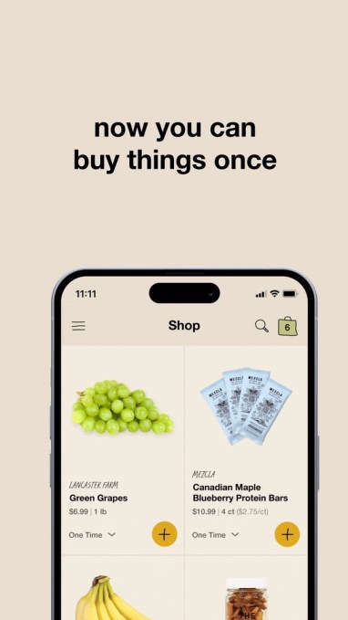 The Rounds' one-time payment option