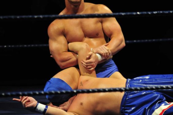 Wrestling arm hold