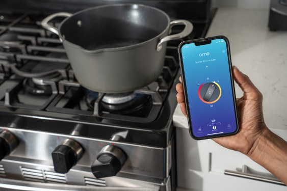 Ome smart knob displayed on smartphone