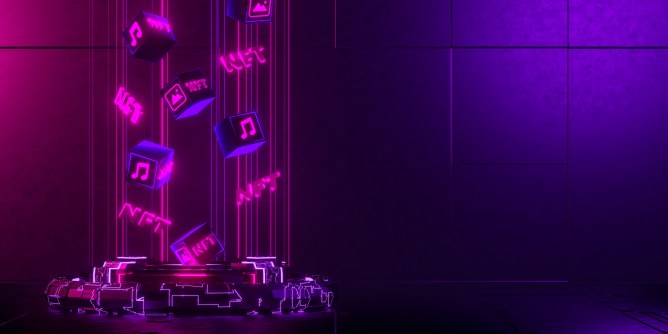NFTs, music streaming, Tune.FM concept