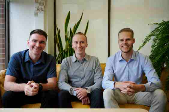 Spare founders: Josh Andrews, Co Founder and COO, Kristoffer Vik Hansen, Co Founder and CEO and Alexey Indeev, Co Founder and CTO