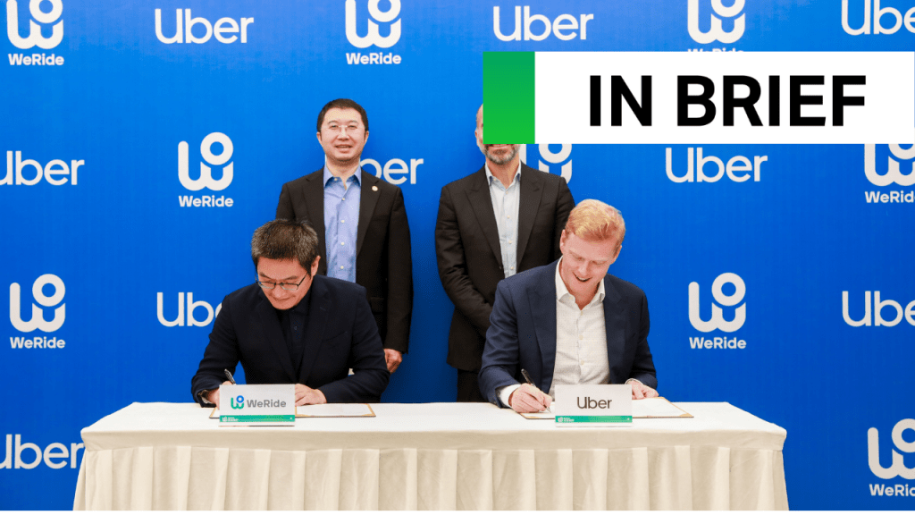 The partnership agreement was signed by Andrew Macdonald, Senior Vice President of Mobility & Business operations of Uber, and Hua Zhong, Senior Vice President of WeRide. Uber CEO Dara Khosrowshahi and WeRide Founder and CEO Tony Han witnessed the signing ceremony of the agreement.