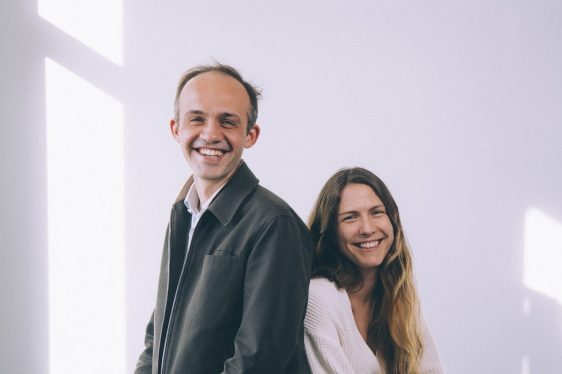Aqema founders: Maximilien Levesque and Emmanuelle Rolland-Martiano