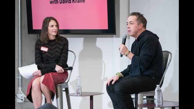 GV CEO David Krane at StrictlyVC SF.