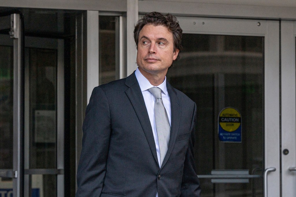 Kimbal Musk, co-founder and chief executive officer of Big Green, departs court in San Francisco, California, US, on Wednesday, Feb. 1, 2023.