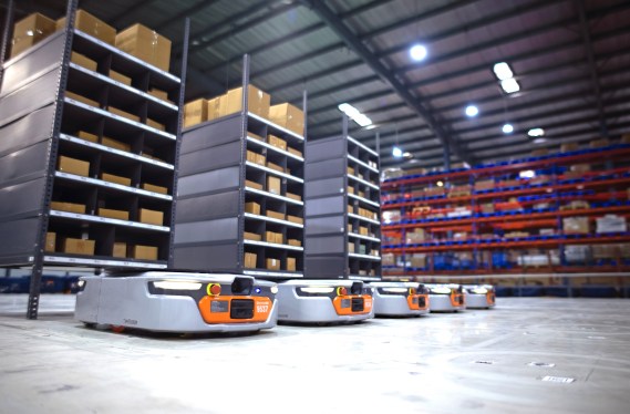 GreyOrange warehouse robotics