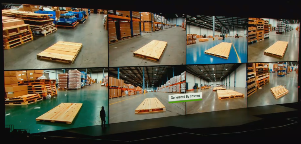 Nvidia Cosmos World Foundation Models CES 2025