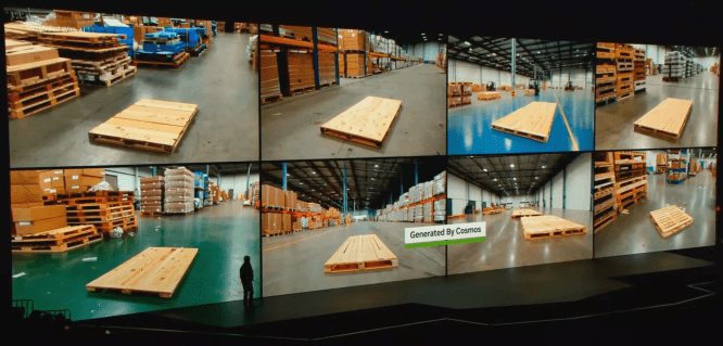 Nvidia Cosmos World Foundation Models CES 2025