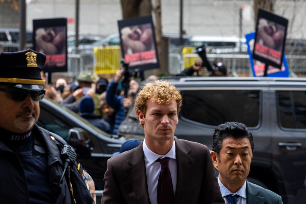 Daniel Penny arrives at the Manhattan Criminal Courthouse on December 9, 2024 in New York City.