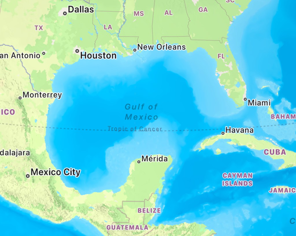 Gulf of Mexico.