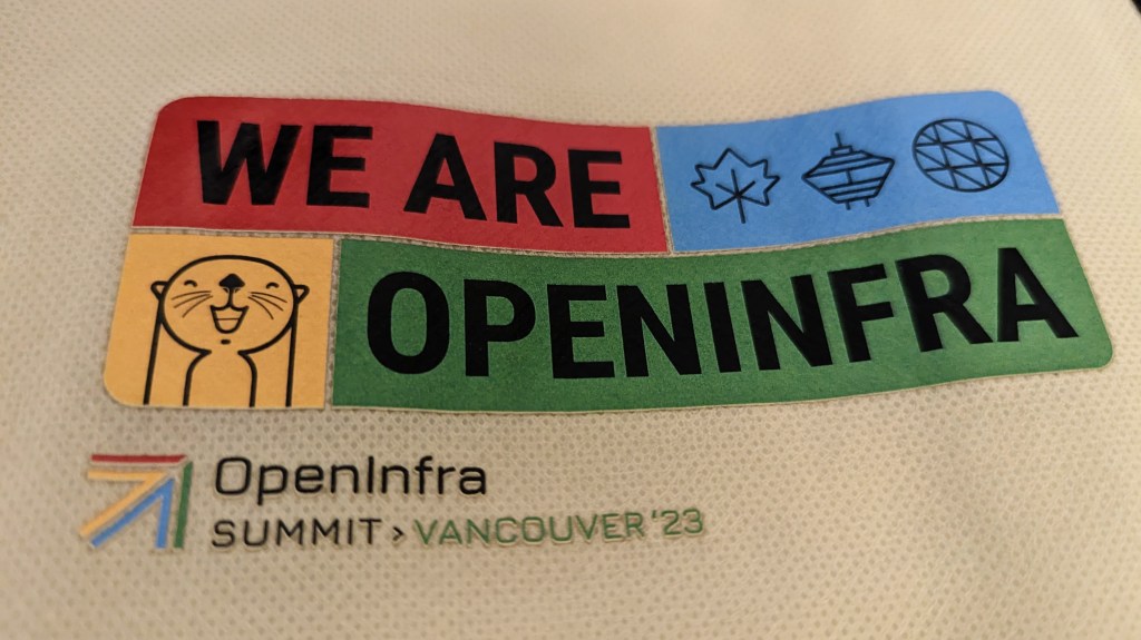 We Are OPENINFRA sign