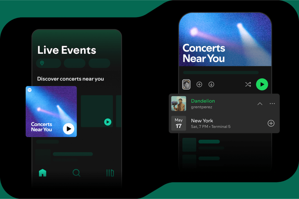 Spotify Concerts Near You