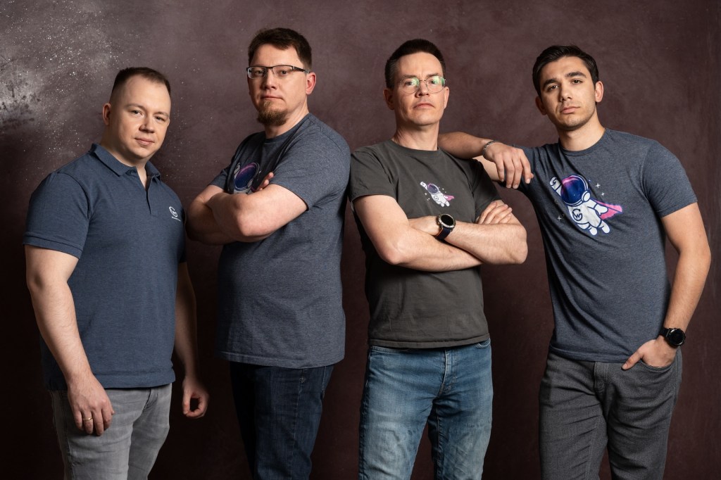 Wundergraph founders (left to right): Dustin Deus (CTO), Jens Neuse (CEO), Björn Schwenzer (COO), and Stefan Avram (Head of Growth)