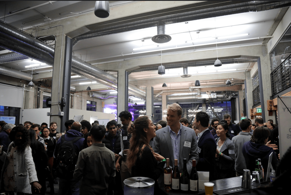 Attendee party at conference