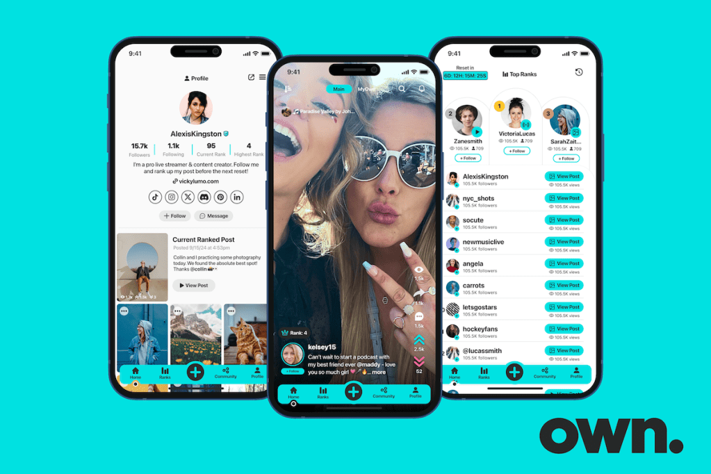 Own app on mobiles
