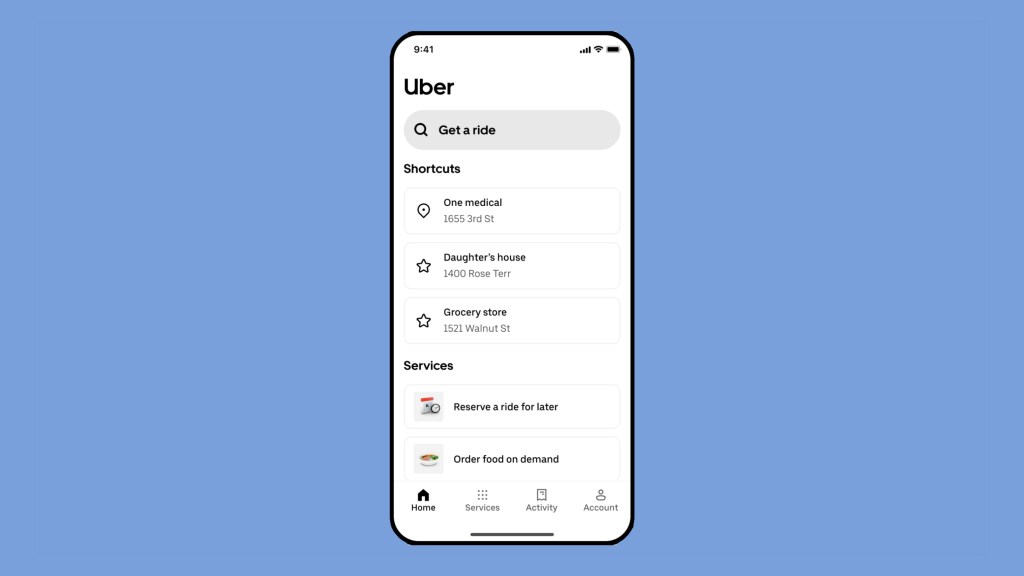 Uber senior feat