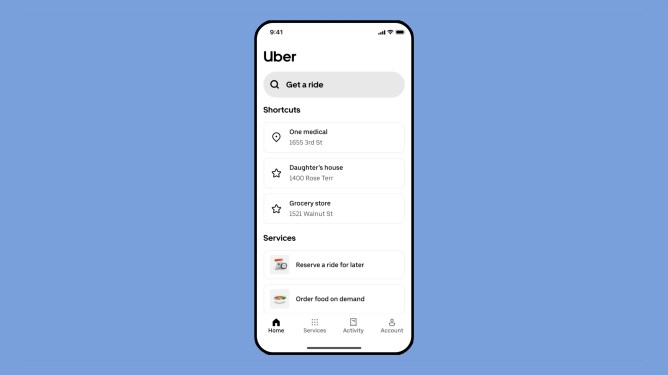 Uber senior feat