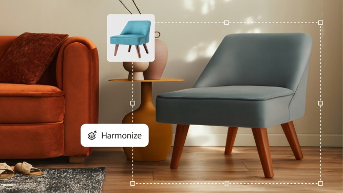 Adobe's Harmonize feature for photoshop