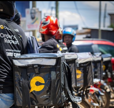 Chowdeck delivery motorbikes