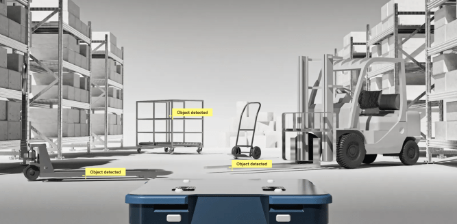 Sonair's sensors help robots get a better sense of their environment.